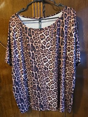 Cheetah Print Women's Top